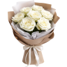 Букет из белых роз